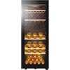 Haier Wine Bank 50 Serie 5 HWS79GDG Cantinetta vino con compressore Libera installazione Nero 79 bottiglia/bottiglie