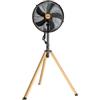 Ventilatore a piantana nero 50w