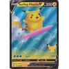 The Pokemon Company International Pokemon Biglietto Singolo SURFING PIKACHU V 008/025 CELEBRAZIONI, Multicolore
