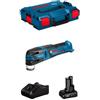 Bosch Powertools Utensile Multifunzione BOSCH GOP 12V-28 (1 x 6,0 Ah + GAL12V-40 + L-Boxx 102)