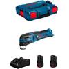 Bosch Powertools Utensile Multifunzione BOSCH GOP 12V-28 (2 x 3,0 Ah + GAL12V-40 + L-Boxx 102)