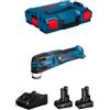 Bosch Powertools Utensile Multifunzione BOSCH GOP 12V-28 (2 x 6,0 Ah + GAL12V-40 + L-Boxx 102)