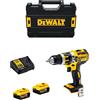 DEWALT Trapano a Percussione DeWALT DCD795P2 (2 x 5,0 Ah + DCB115 + TSTAK II)