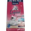 Vitakraft Cat Liquid Snack Fegato+ Salmone 16pz x15 gr. Snack Per Gatti .