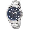 MASERATI SUCCESSO R8873621002 OROLOGIO ACCIAIO BLU CHRONO LIST. 189€ SOTTOCOSTO