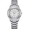 Citizen Orologio Donna Citizen Eco Drive Acciaio Bicolore Solo Tempo Data Bianco FE2116-