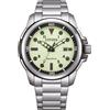 Citizen Orologio Uomo Citizen Eco-Drive Acciaio Military Data Verde AW1800-89X