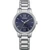 Citizen Orologio Donna Citizen Eco Drive Acciaio Solo Tempo Quadrante Blu Fiori EM0899-7