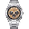 Citizen Orologio Uomo Citizen Eco-Drive Super Titanio Crono Arancione CA4610-85Z