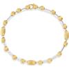 Nanis Bracciale Donna Nanis Oro Giallo 18 KT Tennis Diamanti Pepite Satinate BS2-589-G