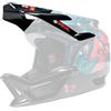 O'NEAL | Visiera di ricambio per casco da bici | Mountain Bike MTB | Visiera di ricambio per casco Transition Rio V.22 | Visiera Transition Helmet Rio V.22 | Adulto | Rosso | L-XXL