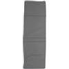 SUNNY STAR CUSCINO LETTINO 74x195x3,5 CENTIMETRI GRIGIO