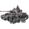 Tamiya 25209 1:35 DT. PzKpfw.IV Ausf.G m. Krad Ost F. - Kit per modellismo, kit di plastica, kit di montaggio, kit serbatoio