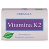 Erbamea Vitamina K2 Integratore Alimentare per Ossa normali, 60 compresse