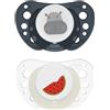 Chicco PhysioForma - Air Lumi Succhietto 16-36M Tettarella in Silicone, 2 Pezzi