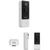 isiwi Campanello a batteria ISIWI Wireless DLIN+ 2K - 5200 mAh - PIR - SD CARD - Audio bidirezionale - VideoCitofono