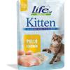 LifeCat Natural Life cat kitten al pollo 70 Gr