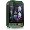 THERMALTAKE CASE MICRO THE TOWER 300 GREEN WIN SPCC 3*TG 2FAN*CT140 METAL P