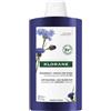 Klorane Shampoo Alla Centaurea Bio - Per Capelli Grigi O Bianchi - Luminosità E Riflessi Argentati 400 Ml