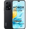 Honor Smartphone HONOR 200 Lite 5G Dual SIM 8GB RAM 256GB Midnight Black Nero