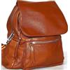 Vera Pelle zaino borsa donna uomo VERA PELLE morbida leggero tasche resistente capiente ner