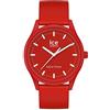 Ice-Watch ICE Solar Power Red sea Orologio Rosso Unisex con Cinturino in Silicone, 017765 (Medium)