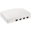 SIGNAL Box per Fibra Ottica da parete 1IN 4OUT