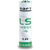 SAFT LS14500. Batterie al litio 3,6V 2,6A