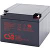 CSB GP12260 Batteria ermetica al piombo 12V 26Ah faston 5mm