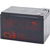 CSB GP12120.Batteria ermetica al piombo 12V 12Ah con faston 6,3 mm AGM
