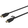 ALPHA ELETTRONICA Alpha 93-591/1E.Cavo di connessione HDMI 2.0 4K/Ultra HD+Ethernet tipo A M/M lunghezza 1,5m