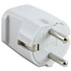 Faeg FG28507. Spina schuko diritta 16A BIANCA in blister IP20D