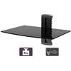 SIGNAL Supporto a parete con ripiano in vetro per Home Entertainment.TV-DVD-211