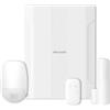 Hikvision AX PRO. Kit con centrale 96zone ibrida,telecomando,rivelatore,contatto magnetico
