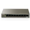 TENDA Desktop Switch 9 Porte con 8 Porte PoE 102W più porta Gbit. Tenda TEF1109P-102
