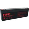 NPP POWER NPP-POWER NP12-2,3. Batteria al piombo da 2,3Ah 12V