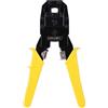 Deli Tools EDL2468. Pinza crimpatrice per cavo di rete Ethernet RJ45/RJ14/RJ12
