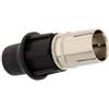 Telecom & Security Telecom&security KFMQ. Connettore F maschio a pressione innesto rapido ad alta schermatura