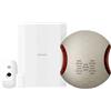 Hikvision AX PRO. Kit centrale 96zone ibrida,telecomando,rivelatore PirCam,Sirena Filare