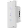 ITEAD SONOFF T2US3C-TX. Interruttore a parete touch Wifi a 3 tasti con RF per cassette italiane