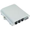 SIGNAL Muffola per Fibra Ottica per palo 3IN 8OUT IP 65