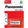 Panasonic Batteria zinco carbonio 9V