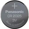 Panasonic Batteria a bottone al litio 3V 165 mAh