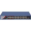 Hikvision Switch DS-3E0326P-E/M.Value Series 26 porte unmanaged 24 Mbps Poe+1uplink Gbps 1 SFP Gbps