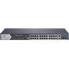 Hikvision Switch DS-3E0528HP-E.Pro Series 28 porte unmanaged 24Gbps PoE 370W+2 uplink Gbps+2 SFP Gb