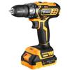 Deko Tools DKCD16XL01-B5S2. Trapano a batteria al Litio 16V con 2 batterie da 1500mAh