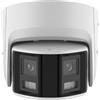 Hikvision.ProSeries TelecameraIP Panoramica 4Mpx Audio, allarme,strobe WDR 120db ottica 2,8mm Ir30m