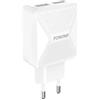 ICECCTV Foneng EU35 Caricabatterie USB-A con 2 porte (2,4A)con cavo Lightning 2.4A da 1m