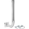 ICECCTV CONNETTORI Supporto a parete per antenna in acciaio zincato lunghezza 250x 400