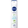 Nivea Fresh Pure Deo Spray (150 ml), deodorante rinfrescante senza alluminio (ACH), deodorante nutriente per 48 ore con protezione antibatterica